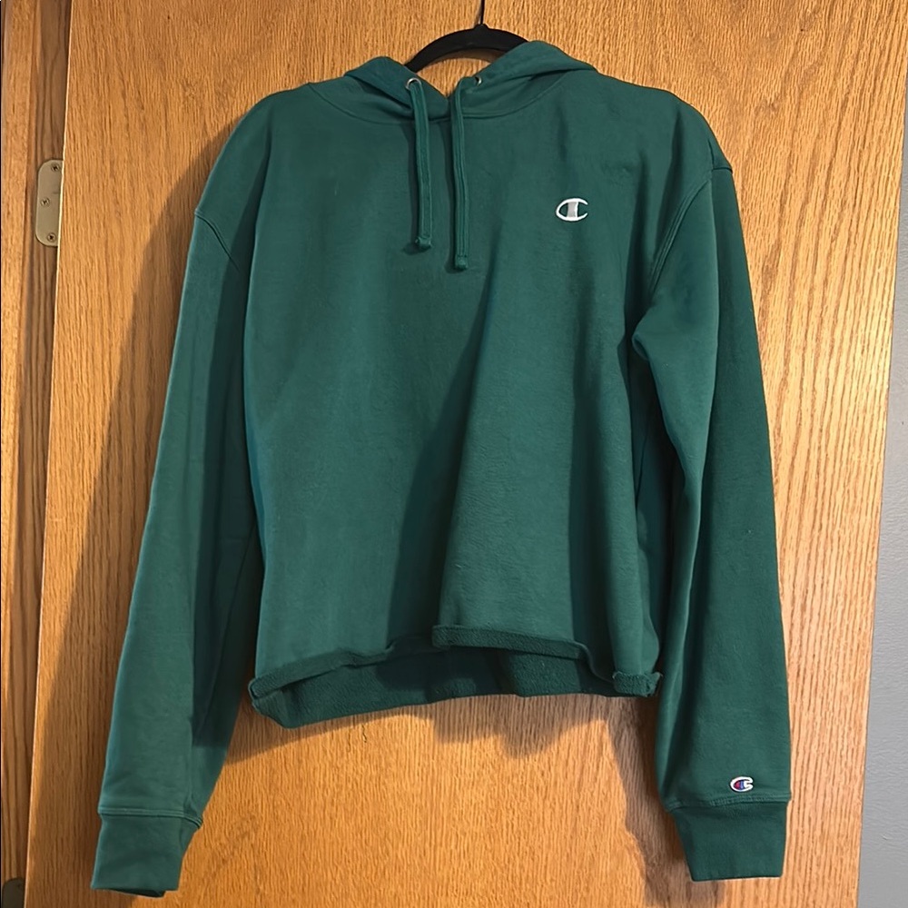 Champion Forest Green Hoodie